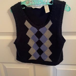 George best Argyle knit blue size 3T